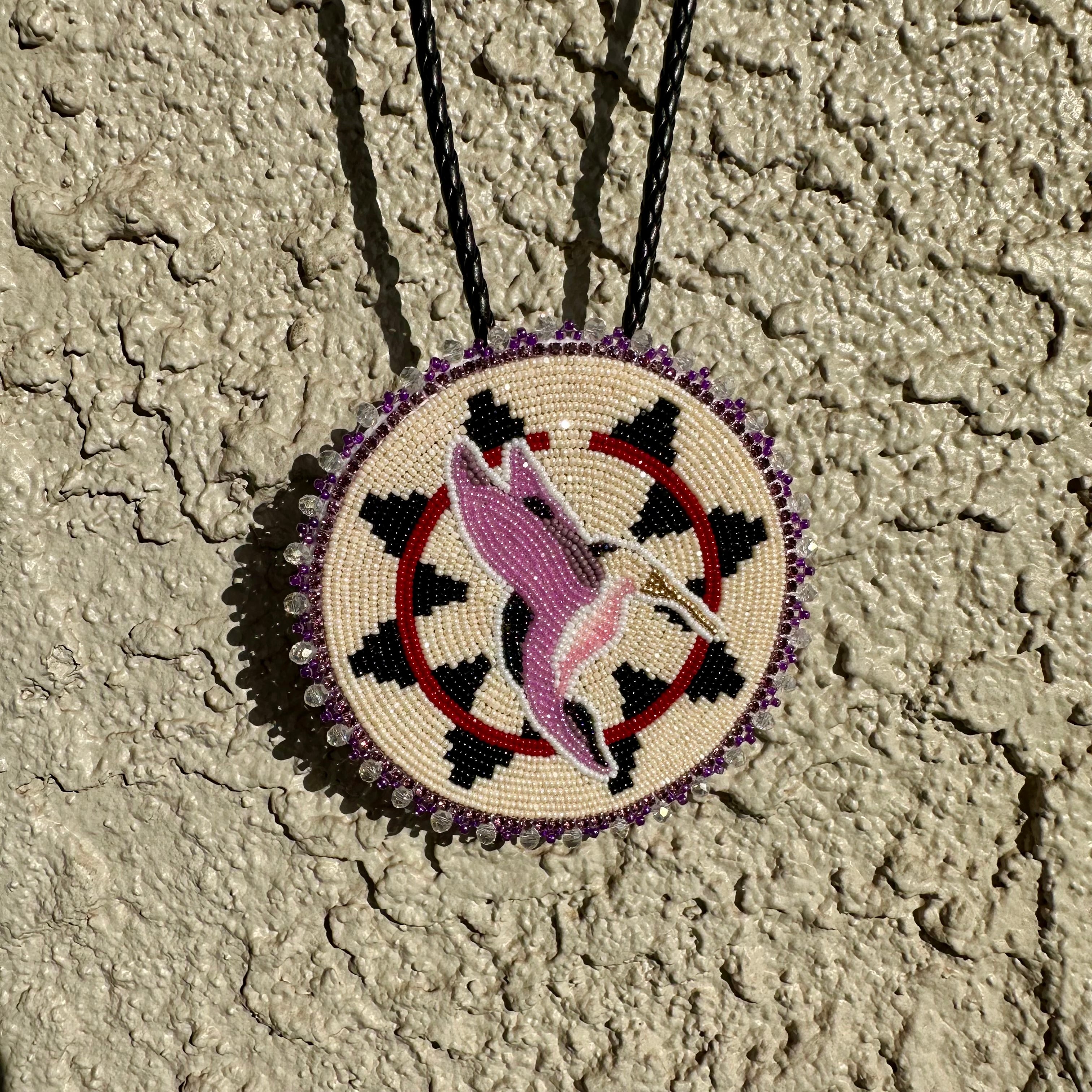 Hummingbird Medallion